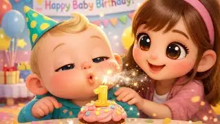 🎵🎂 Happy Baby Birthday 🎉 | Fun Birthday Song for Kids & Toddlers 🎈🌈