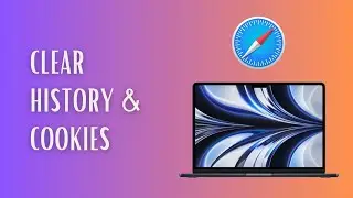 How to clear Browsing History & Cookies in Safari on Mac OS