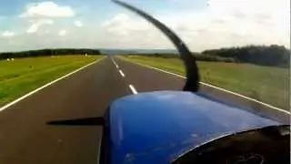 Landing with 3 optical illusions at Mainbullau (EDFU)