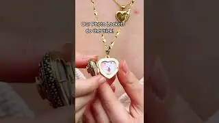 What is Inside this Gold Heart Locket?