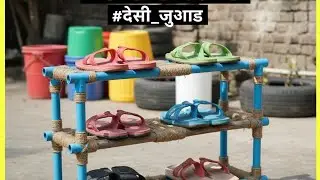 DIY PVC Shoe Rack | Easy, Low-Cost & Durable | Step-by-Step Tutorial