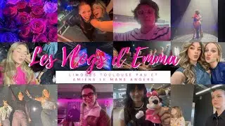 LES VLOGS D&rsquo;EMMA - LIMOGES TOULOUSE PAU ET AMIENS LE MANS ANGERS
