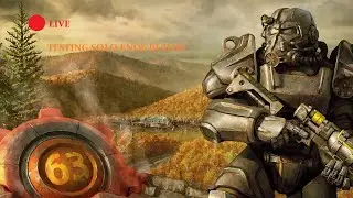 Fallout 76. Testing solo ENO6 builds, XP grind
