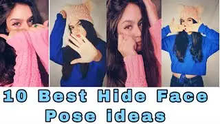 10 Best Selfie Pose || Hide Face Pose For Girls || must watch my clicks Instagram