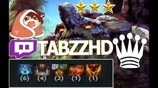 DOTA AUTO CHESS - MAGE COMBO / QUEEN GAMEPLAY WITH ENGLISH COMMENTARY ( tabzzhd )