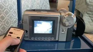 Part 1 - Last several tests Sharp VL-AH150U Viewcam 08/10/2023