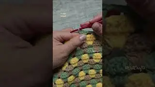 Diamond Stitch 4 Row Repeat Crochet Pattern | Crochet Blanket #crochettutorial #easycrochet #diy