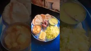 Today's Simple Lunch Thali #food #foodshorts #cooking #lunch #dailylunch #shorts #viral #trending