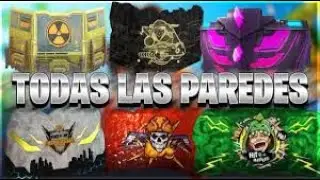 PACK DE TEXTURAS FREE FIRE TODAS LAS PAREDES GLOOD 3D, 25 PAREDES LINK DIRECTO🔥 SUPER EPICO// TXT