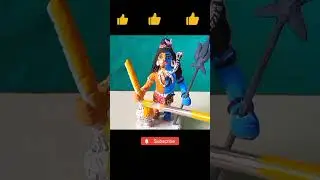 Mahadev's Idol with Bajrangbali | Clay Modeling