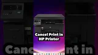 Как отменить печать на принтере HP в Windows 11 | Мгновенная остановка печати! 🖨️🚫