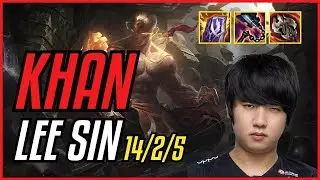 KHAN - LEE SIN - EUW MASTER - PATCH 11.9