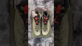 Travis Scott x Jordan Air Jordan 6 Medium Olive &lsquo;TS #air #sneakers #shoes #streetwear #jordan #air