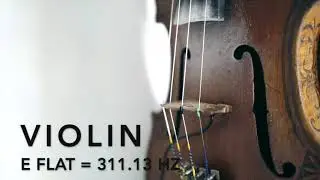 Eb 311.13 HZ VIOLIN FIDDLE DRONE