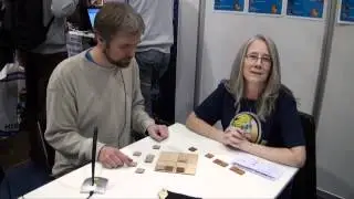 Mijnlieff Demo - BoardGameGeek Booth - Essen Spiel 2010