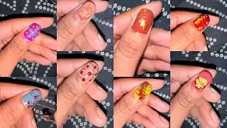 😍Beautiful Nail Art With Safety Pin 🧷💅🏻 || #nail  Art Design || #naildesign #nailart #nailart2026 