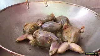 Wow yummy Cooking crispy Stuff frog recipe - cooking skill