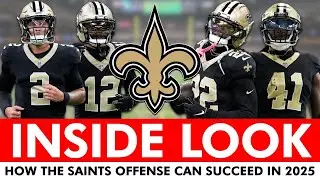 INSIDE LOOK👀 How The Saints Offense Can Find Success In The 2025 NFL Season