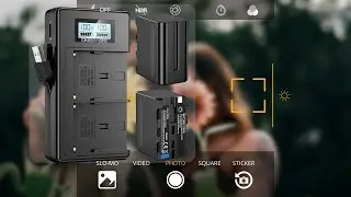 Rechargeable NP-F970 Batteries and Charger