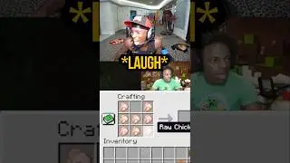 Реакция Кая на &laquo;Попробуй сделать куриную броню на скорости&raquo; в Minecraft🤣