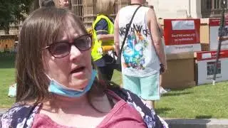 UK-Health Workers Protest