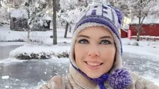 Winter day at museum