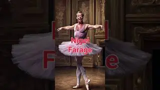 Nigel Farage is a ballerina #nigelfarage #ukelection #funnyvideo