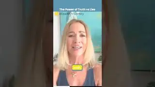 The truth vs. lies: a powerful revelation! 🌟✨  #elizabethcantey #drdainheer #livingenlightened
