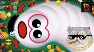 🐍 worm zone io giant slither best android gameplay in 2026 magic gameplay 📸| Sachin snack zone 🎮