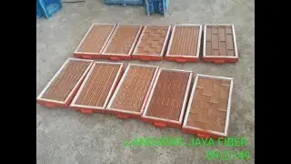 CARA MENCETAK BATU ALAM, MINIMALIS TEMPEL.