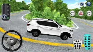 New orange colour Mercedes Benz car parking-3d driving class game play video ||#cargame​ #gameplay​ 