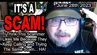IT'S A SCAM! A COMCAST SCAM! This Scammer Likes Me Because They Keep Calling Trying The Same Scam