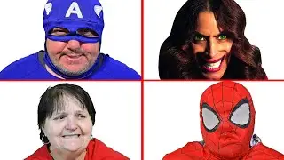 Superheroes vs Serbian Dancing Lady