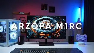M1RC Gaming Monitor: 180Hz of Pure 2K Awesomeness! 🎮🔥