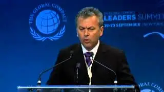 CEO do Grupo André Maggi discursa em evento da ONU