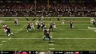Madden NFL 25 - Atlanta Falcons vs New Orleans Saints - Gameplay (PS5 UHD) [4K60FPS]