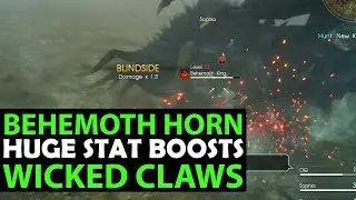 Final Fantasy 15 COMRADES - New King In Town - HUGE STAT BOOSTS! Behemoth Horn & Wicked Claws