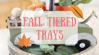 FALL TIERED TRAY 2020 | MY FIRST TIERED TRAY | SHOP WITH ME FOR A TIERED TRAY
