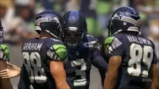 Madden NFL 17 - Miami Dolphins vs Seattle Seahawks | Gameplay (HD) [1080p60FPS]