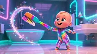 Magical Brush with Baby 👶 | Fun Hygiene Learning for Kids | Preschool Educational Video