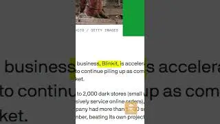 News highlight effect 🔥 #QCommerce #FastDelivery #Zepto #Blinkit#QuickCommerce
