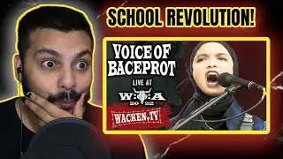 METAL DRUMMER REACTS TO Voice of Baceprot - School Revolution - Live at Wacken Open Air 2022