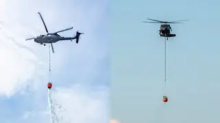 Autonomous Black Hawk Helicopter Flies Itself to Put Out Wildfires