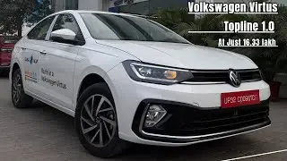 Volkswagen Virtus 1.0 TSI Topline Chrome Full Review Better than Verna 