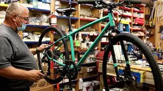Used Pure Cycles Urban Commuter brake and derailleur adjustments at a savings. Adjusted for me.