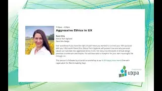 UXPA MN World Usability Day 2021: Aggressive Ethics in UX