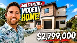 Tour Inside a $2,799,000 New-Build Ocean View Duplex in San Clemente, Ca | Orange County Home Tours