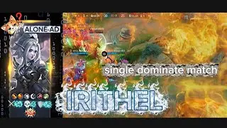Irithel top 1 global build!! #mlbb #irithel 