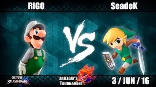 AGTX (10/22) - Rigo (Luigi) Vs. SeadeK (Toon Link - Cloud) SSB4 L1