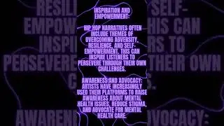 A Brief Discussion About #mentalhealth & #hiphop #mentalhealthawareness #hiphop #music #rap #culture